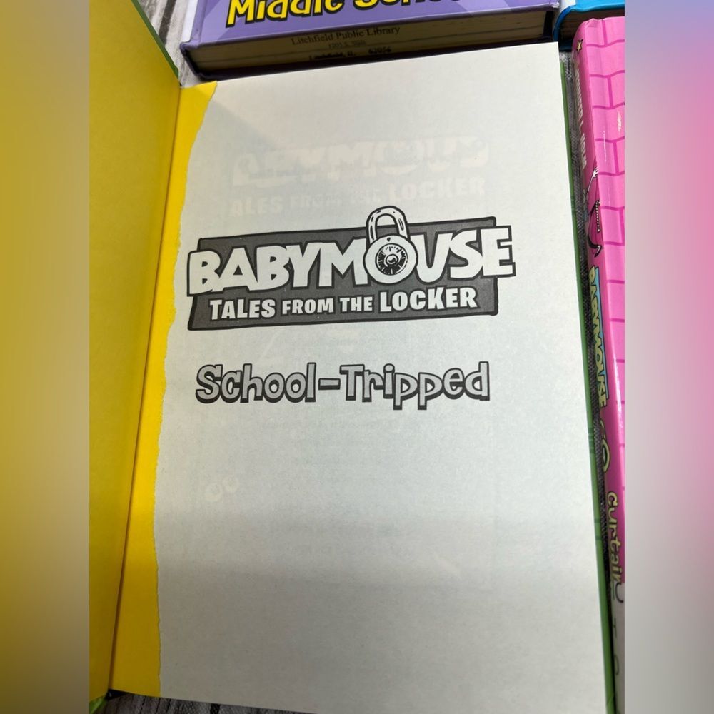 Baby Mouse Tales from the Locker Hardback Books 1-4 - Picture 4 of 6